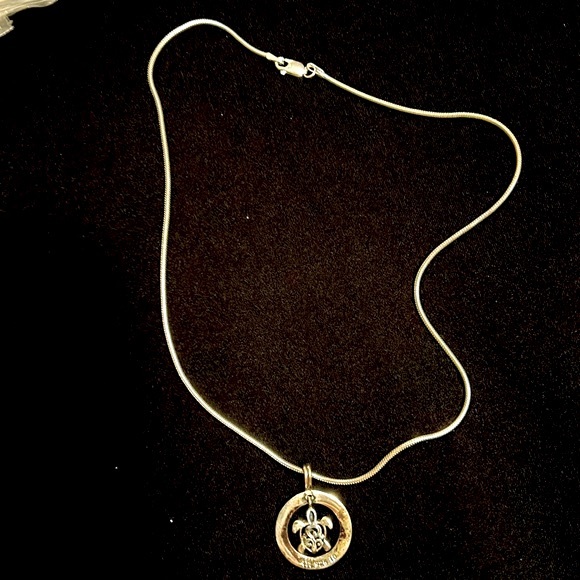 925 16" Sterling Silver Snake Necklace Chain with lobster claw clasp. - Picture 4 of 4